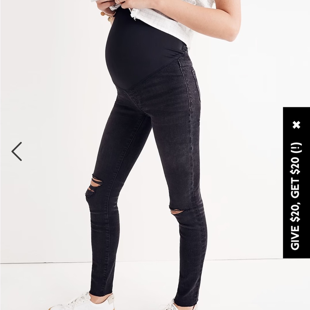 Madewell Maternity Over-the-belly Skinny Jeans